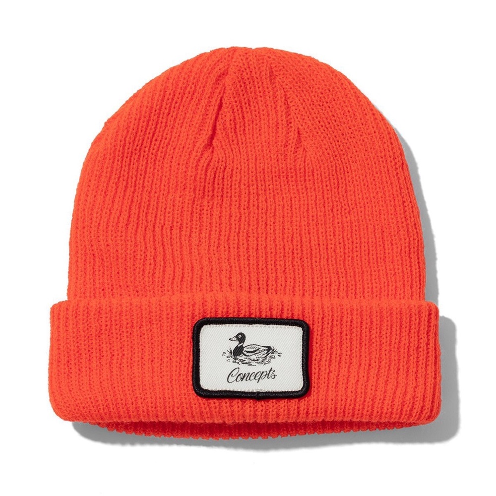 NWT 2020 NIKE SB x CONCEPTS TURDUNKEN MALLARD BEANIE TEAM ORANGE ONE SIZE